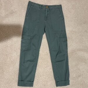 Anthropologie Olive/Army Green Cargo Pants